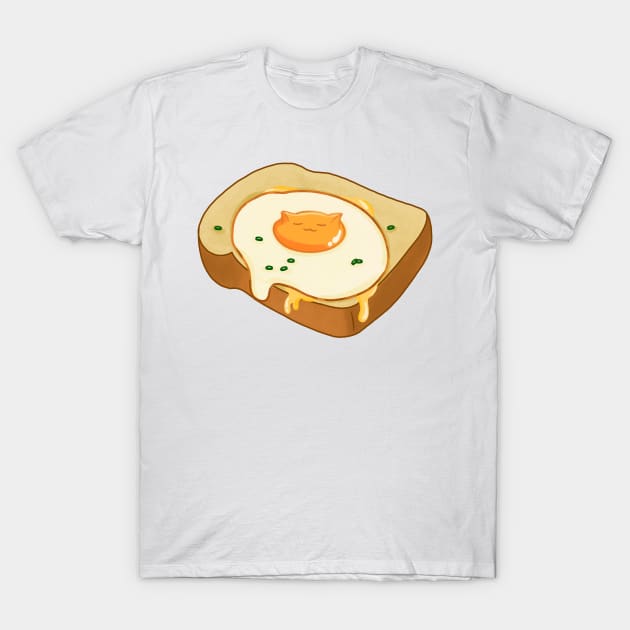 Cheesy Egg Toast T-Shirt by Kimprut